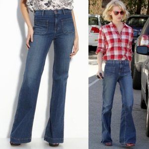 J Brand Bette Jeans - High Rise, Wide Leg